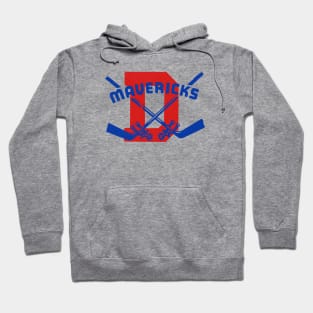 Defunct Denver Mavericks Hockey 1959 Hoodie